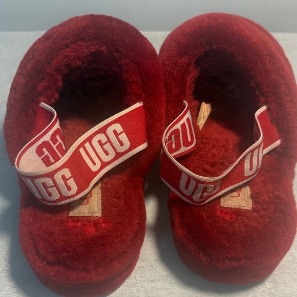 UGG Scarlet Plush Slides - Picture 2 of 7